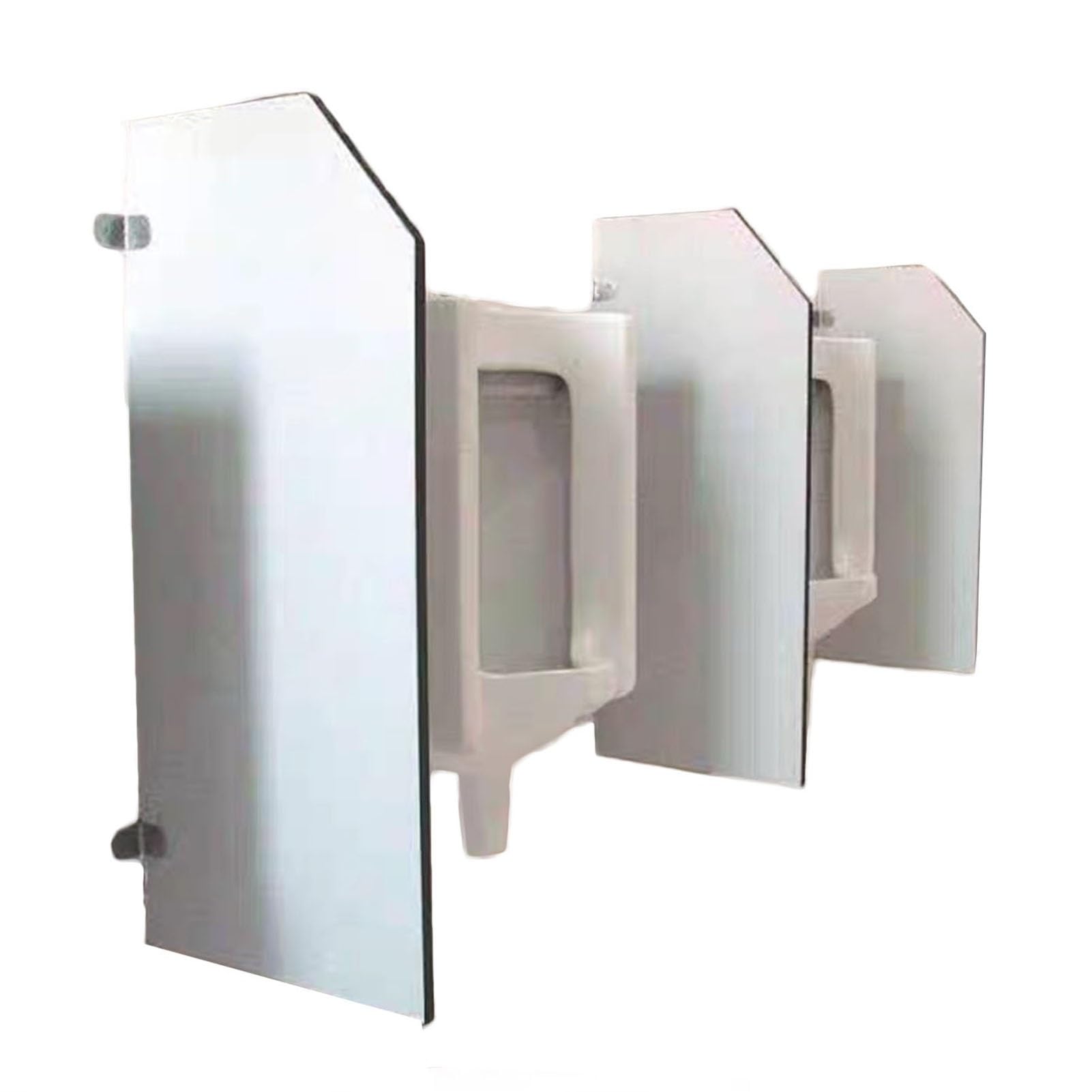 Urinal Baffle,Urinal Screen Toilet Partition,Privacy Screen Baffle with Stainless Steel Fittings,for Hotels/Shopping Malls/Public Places(3pcs)