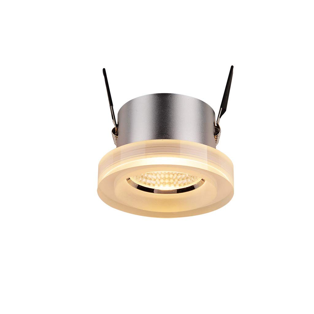 HynJGih Hole Light Led Downlight 7w Embedded Anti-Glare Cob Hole Light Porch Aisle Corridor Ceiling Light(Standard,Natural Light)