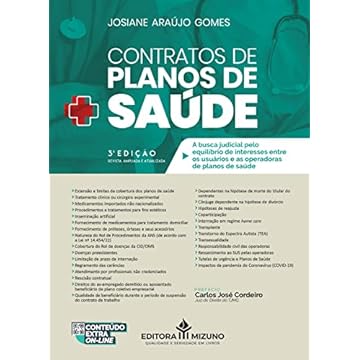 Capa do livro Contratos de Planos de Saúde 3ª edição