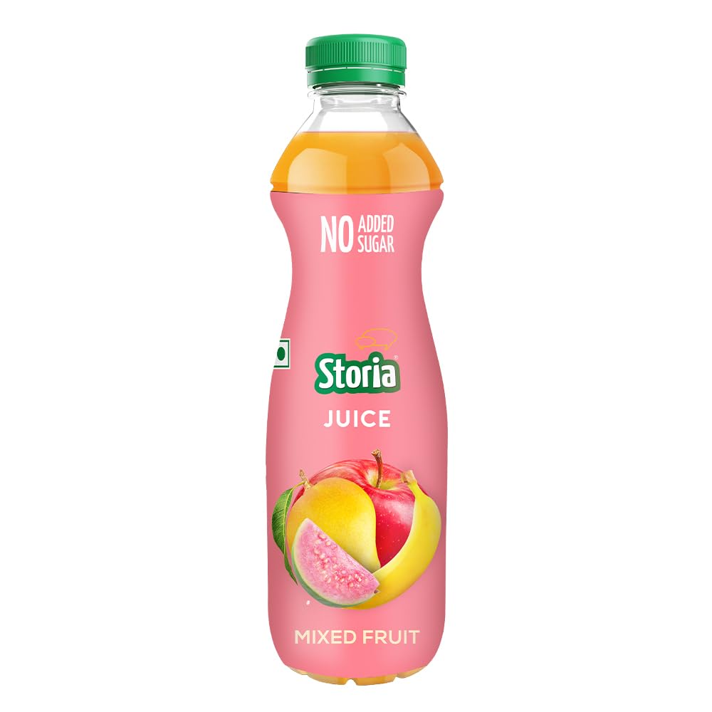 Storia Fruit Juice- Mixed Fruit- No Added Sugar & No Preservatives- 750 ml PET Bottle