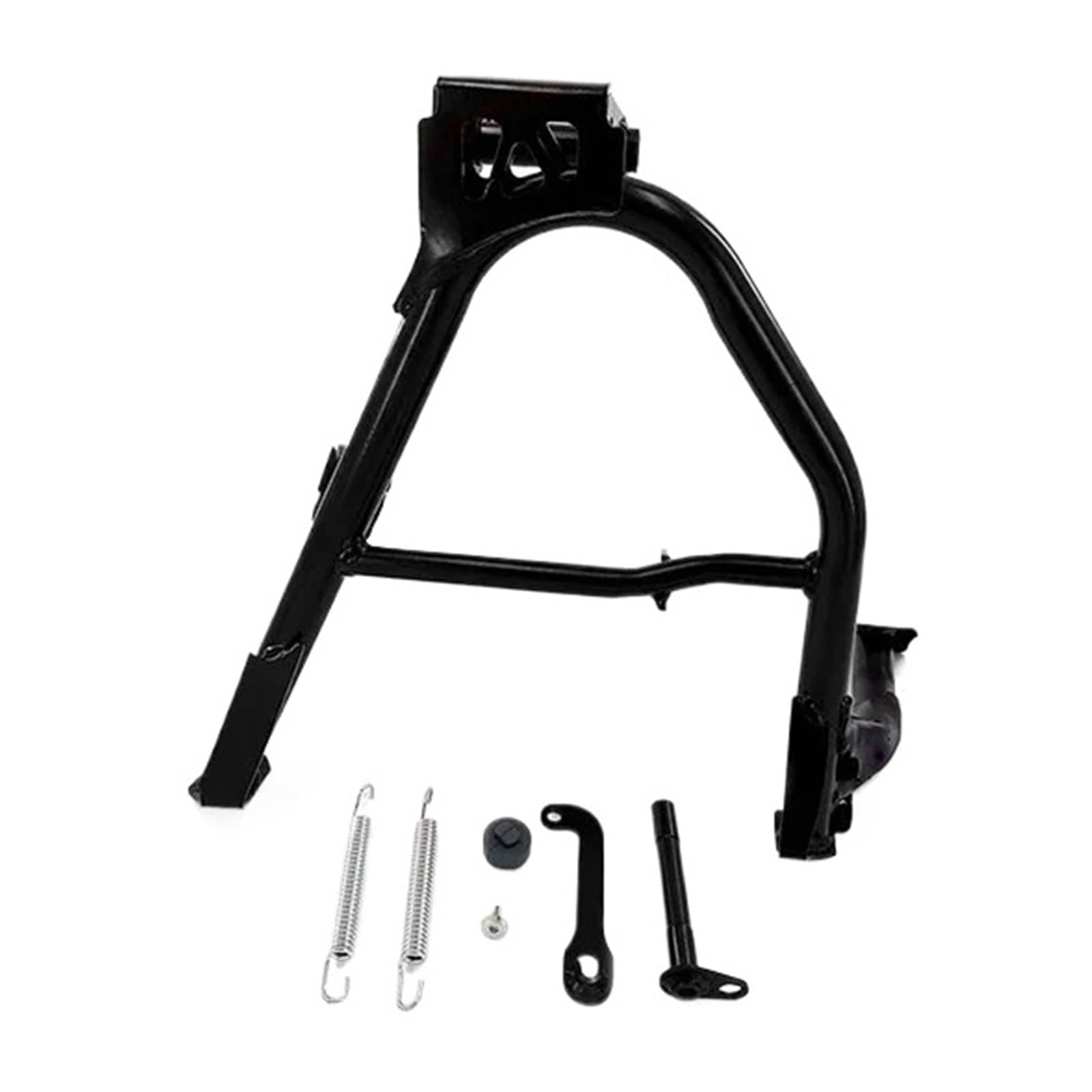 Mt8dkx Black Motorcycle Parking Stand Motorcycle Accessories Center Stand Parking Central Firm Frame Steel For Xl750 For Transalp 2023-2024 Support Kickstand Bracket