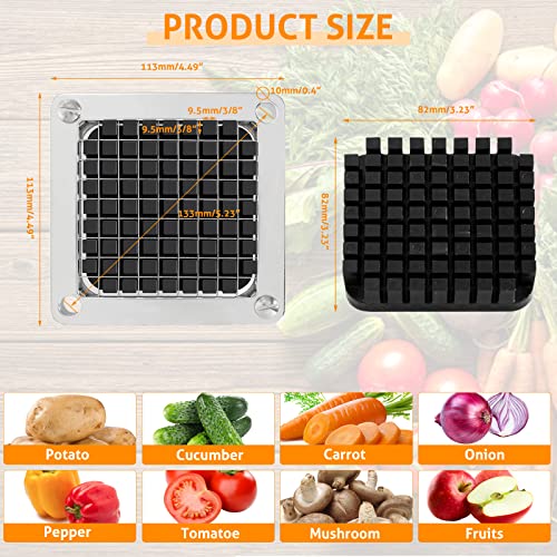 Image of WICHEMI Chopper Blade 3 /8 inch Commercial Vegetable Dicer Blades Replacement
