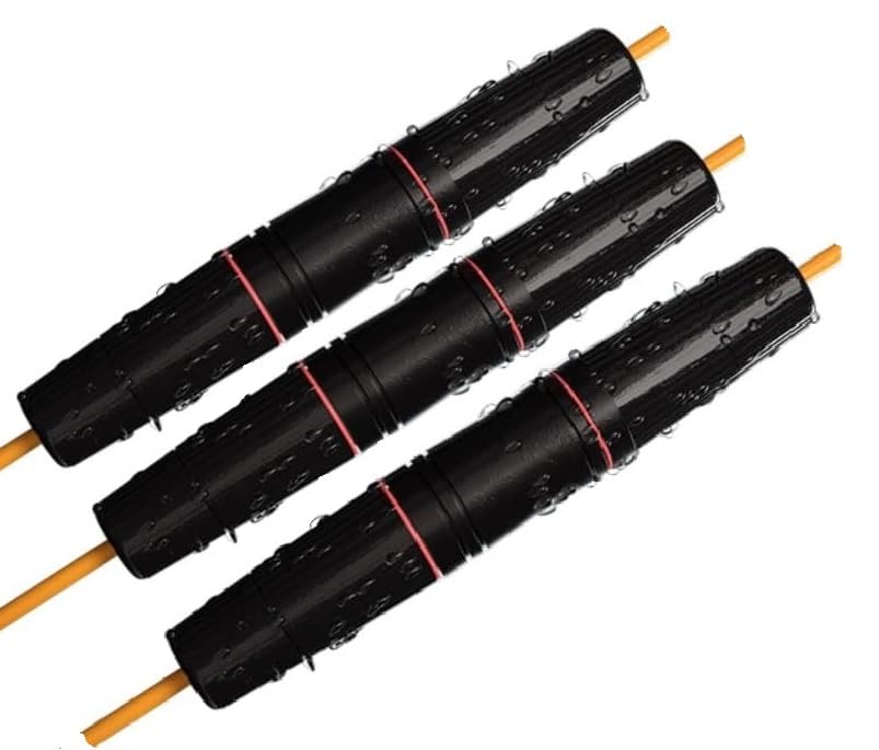 RIVER FOX® Waterproof RJ45 Coupler IP67, CAT6/CAT5E/CAT5 Female To Female Coupler Connector Shielded 8Pin For Outdoor Ethernet LAN Cable (3pcs Pack) (B0D9W26W6J) Amazon Price History, Amazon Price Tracker