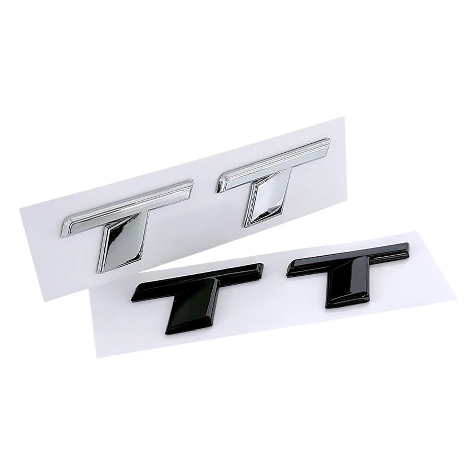 Emblème Chromé Audi 3.2 - Badge Autocollant Logo Coffre Voiture Quattro