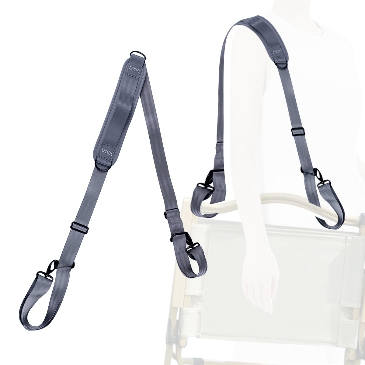 UOZL Carry Strap for Folding Chair Adjustable Heavy Duty Shoulder Straps for Beach Camping Umbrella Backpack Picnics Outdoor
