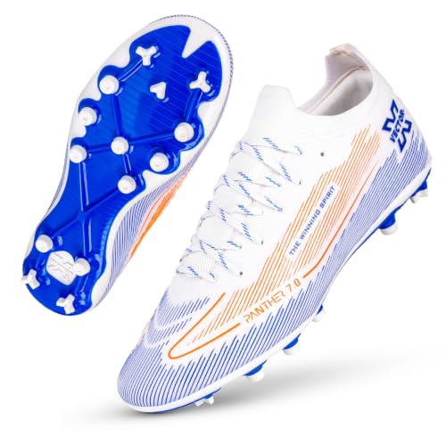 Image of Vector X Panther 7.0 Football Boots for Men|3D Texture TPU Fusing Upper|TPU Studded Outsole|EVA Cushioned Collar|Lightweight Football Training & Match Shoes