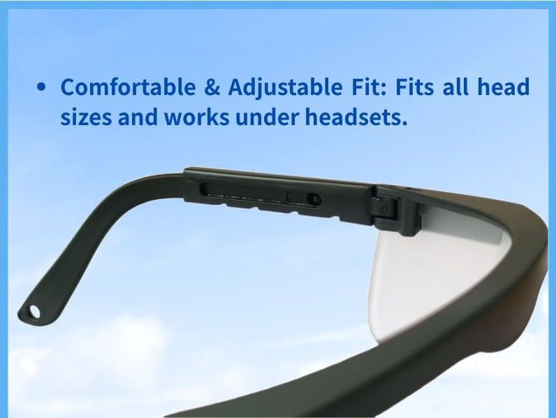 Gafas Crystal Pilot Fog/Cloud para Entrenamiento IFR miniatura 2