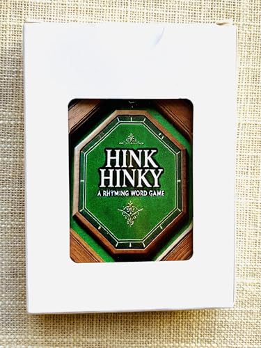 Hink Hinky - A Rhyming Word Game, Adult and Teen Party Game, 2-20 Players