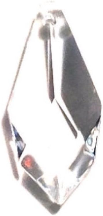 Asfour Diamond Shape 30% Lead Crystal 38mm - 1.5" Inch #871-38 Set of 10pc