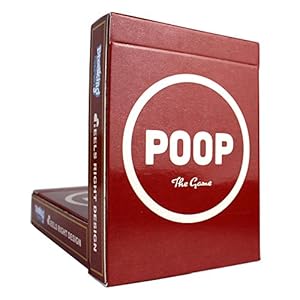 Breaking Games Poop The Game – Hilarious and Family-Friendly Card Game for Kids Ages 6 and Up – Perfect for Game Night and Parties – 2-5 Players