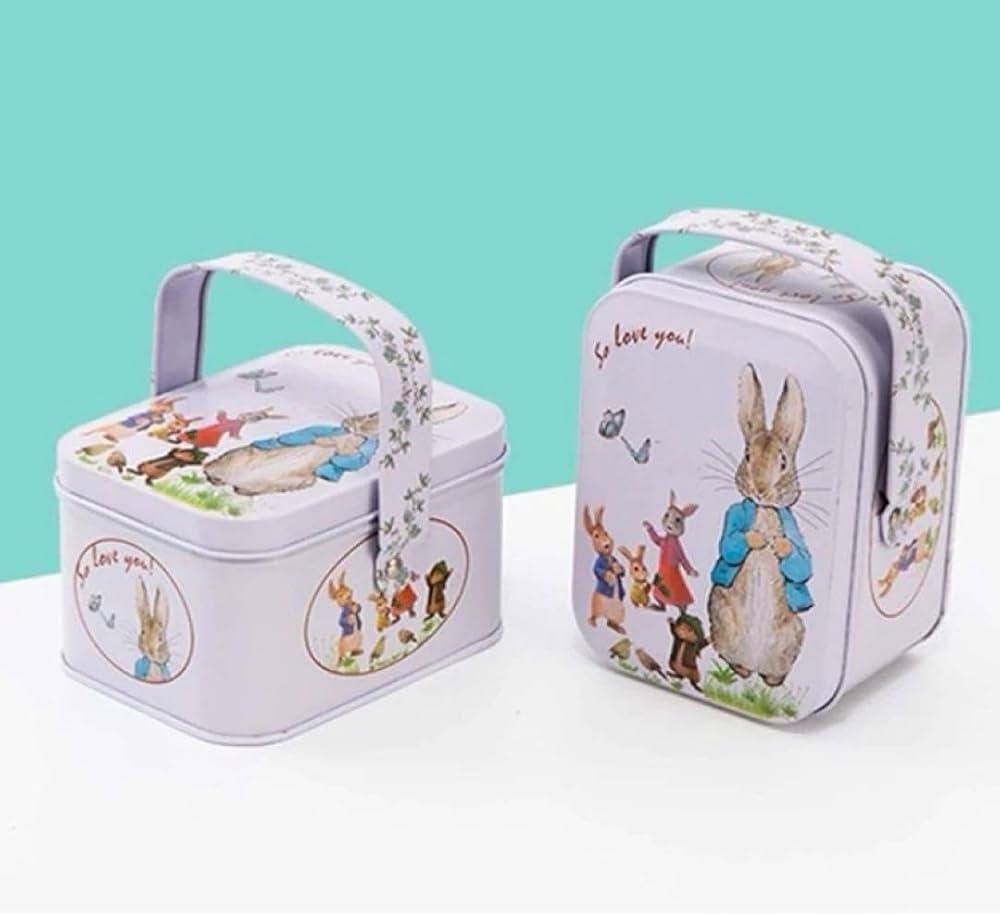 Amazon.co.jp: ピーターラビット うさぎ 小物入れ インテリア 缶