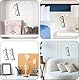 Mabor Brillenhalter Wand,6 Stück Sonnenbrillen Aufbewahrung Wandhalterung Selbstklebender Sonnenbrillenhalter zum Aufhängen an der Wand für Sonnenbrillen Wandorganizer Brillen Wandhalter
