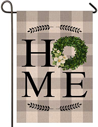 Atenia Home Garden Porch Flag, Double Sided Garden Outdoor Yard Spring Decorative Home Flags for Summer Decor (Garden Size - 12.5X18)