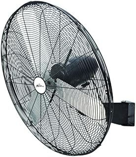 Royal Sovereign WFNC-25 High Velocity Wall Fan, Large, Black