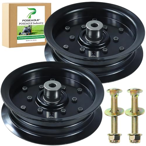 POSEAGLE 2 Pack 532196106 Idler Pulley for Husqvarna 54 Z254f Z254 Mowers