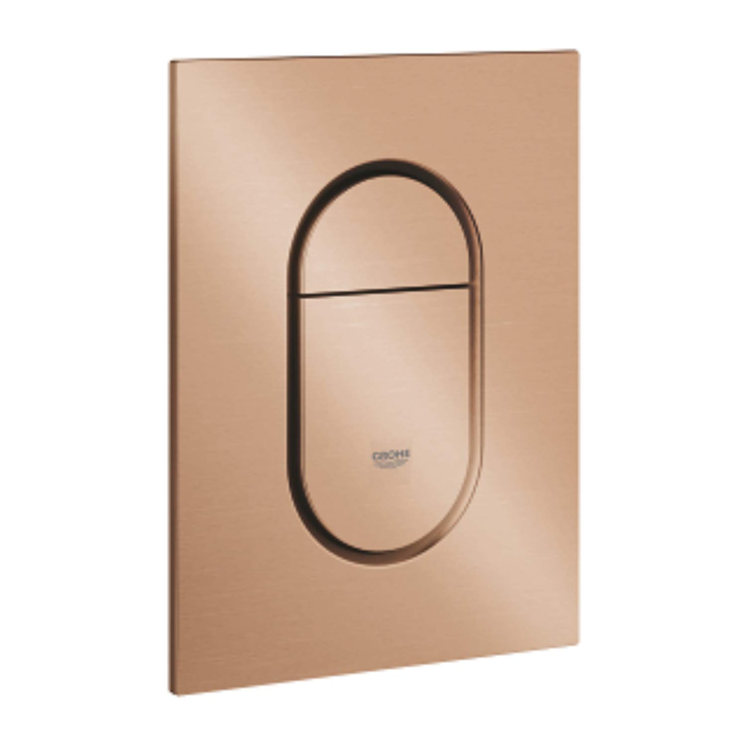 GROHE Doppelentladungsantrieb für pneumatisches Absperrventil, inklusive Halterungen, Serie Arena Cosmopolitan, 13 x 0,5 x 17,2 cm, Kupfer glänzend gebürstet (Ref. 37624DL0)