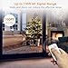 Remote Control Outlet, TESSAN Electrical Light Switch, Plug in Wall Plug with ON/Off Switch for Indoor String Lights, Lamps, Home Small Appliances, 100ft Range (1 Remote + 3 Outlets)