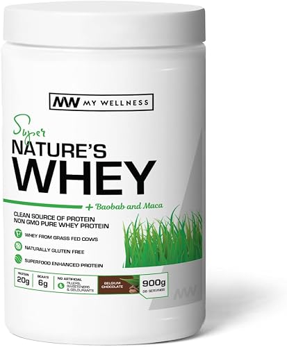 Natures Whey Protein 900g - Chocolate