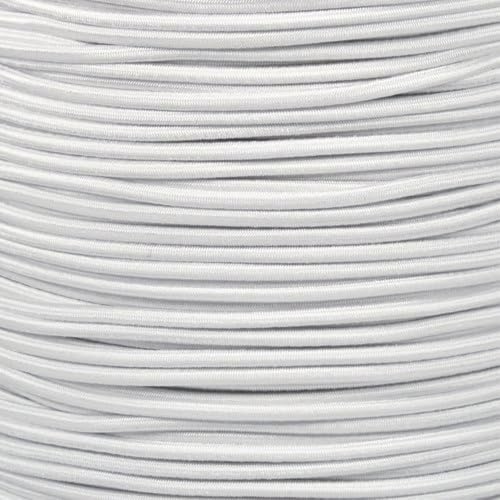 Image of PARACORD PLANET Elastic Bungee Nylon Shock Cord 2.5mm 1 /32 inch, 1 /16 inch, 3 /16 inch, 5 /16 inch, 1 /8 inch, 3 /8 inch, 5 /8 inch, 1 /4 inch, 1 /2 inch Crafting Stretch String 10 25 50 & 100 Foot Lengths