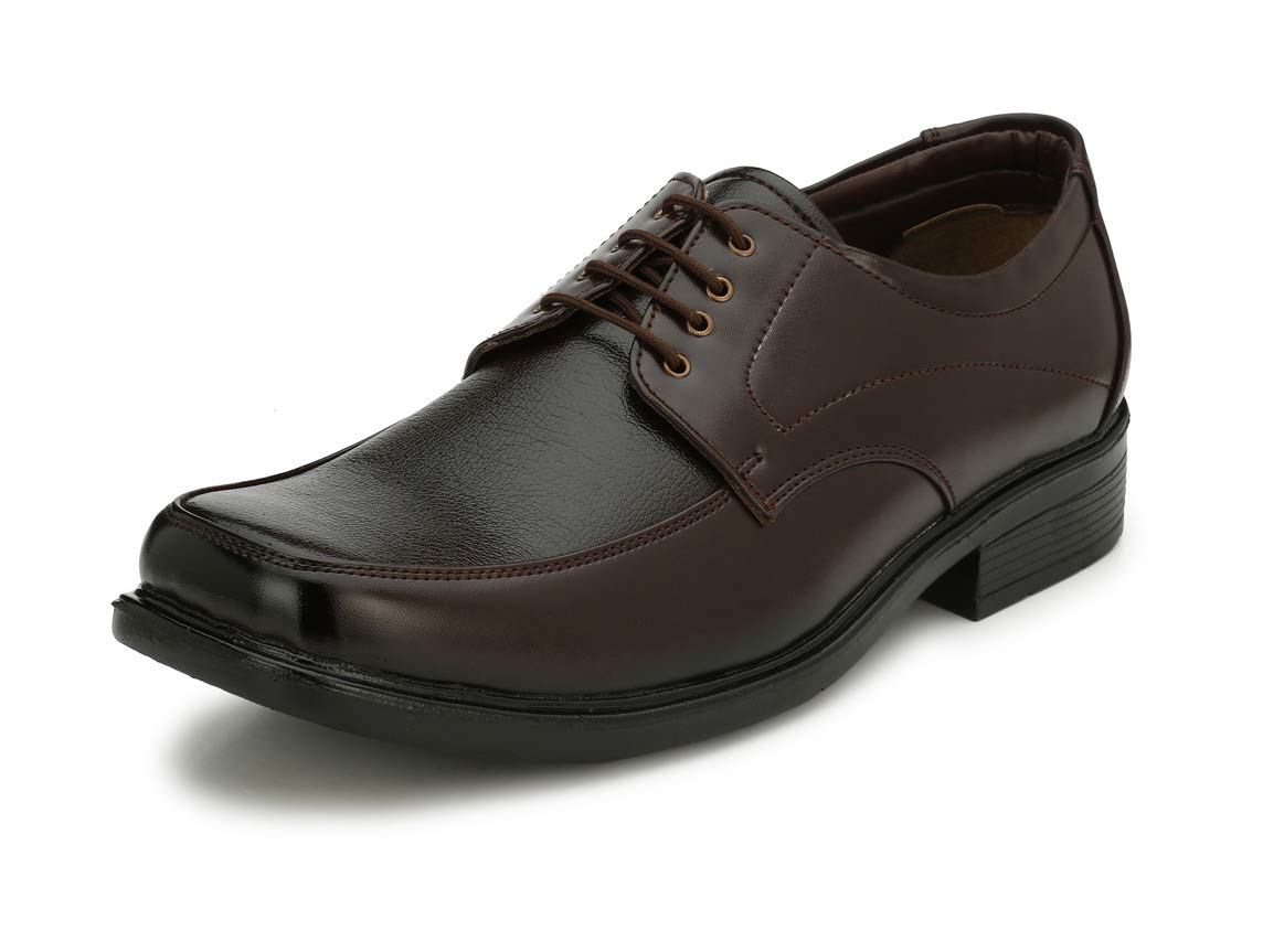 AZZARO BLACK Mens Drop Brown Oxford (1212_BRN) (B07HH1PF54) Amazon Price History, Amazon Price Tracker