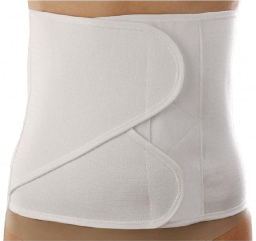 Orione Safte - Banda ajustable doble apertura cm 27 interior de algodón blanco (XLarge 95-104 cm)