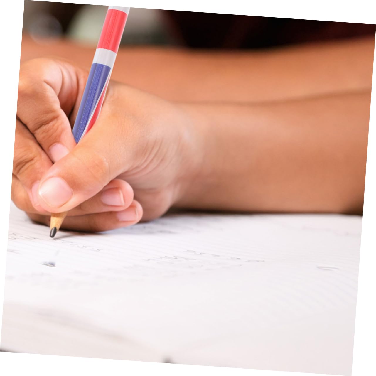 Uonlytech Matite Colorate Piccole da Scuola e Ufficio 100 Pezzi Leggere