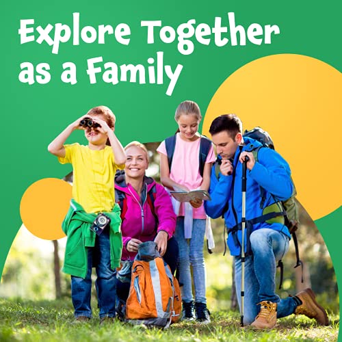 Thinkpeak Binoculars For Kids - Easter Basket Stuffers - Kids Binoculars - Binoculars For Kids 8-12 - Easter Gifts - Birthday Presents For Kids, Kids Binoculars For 3-12 Years Boys And Girls, Green #TOP6