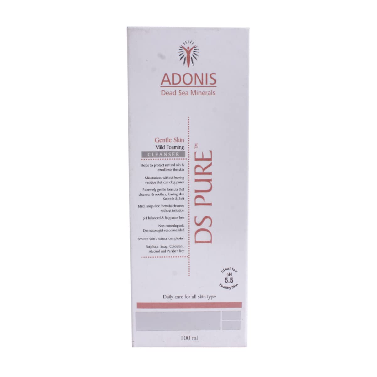 DS PURE PH 5.5 - Bottle of 100ml CLEANSER