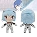 Rei Ayanami Jouet en peluche de 21,8 cm pour les fans d'EVA et les enfants (1 pièce)