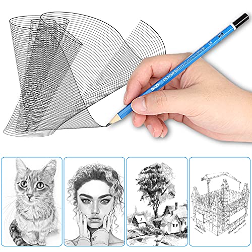 Profession Sketch Pencils 6B to 4H for Kids and Adults Drawing, Art Graphite Pencil for Artists Beginner Sketching - Image 5