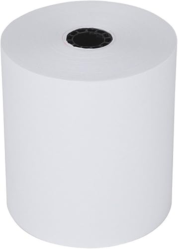ritemade 54200POS caja registradora rollo de papel térmico Tape 318" X 200'con 716" Core (50rollos por Caso)