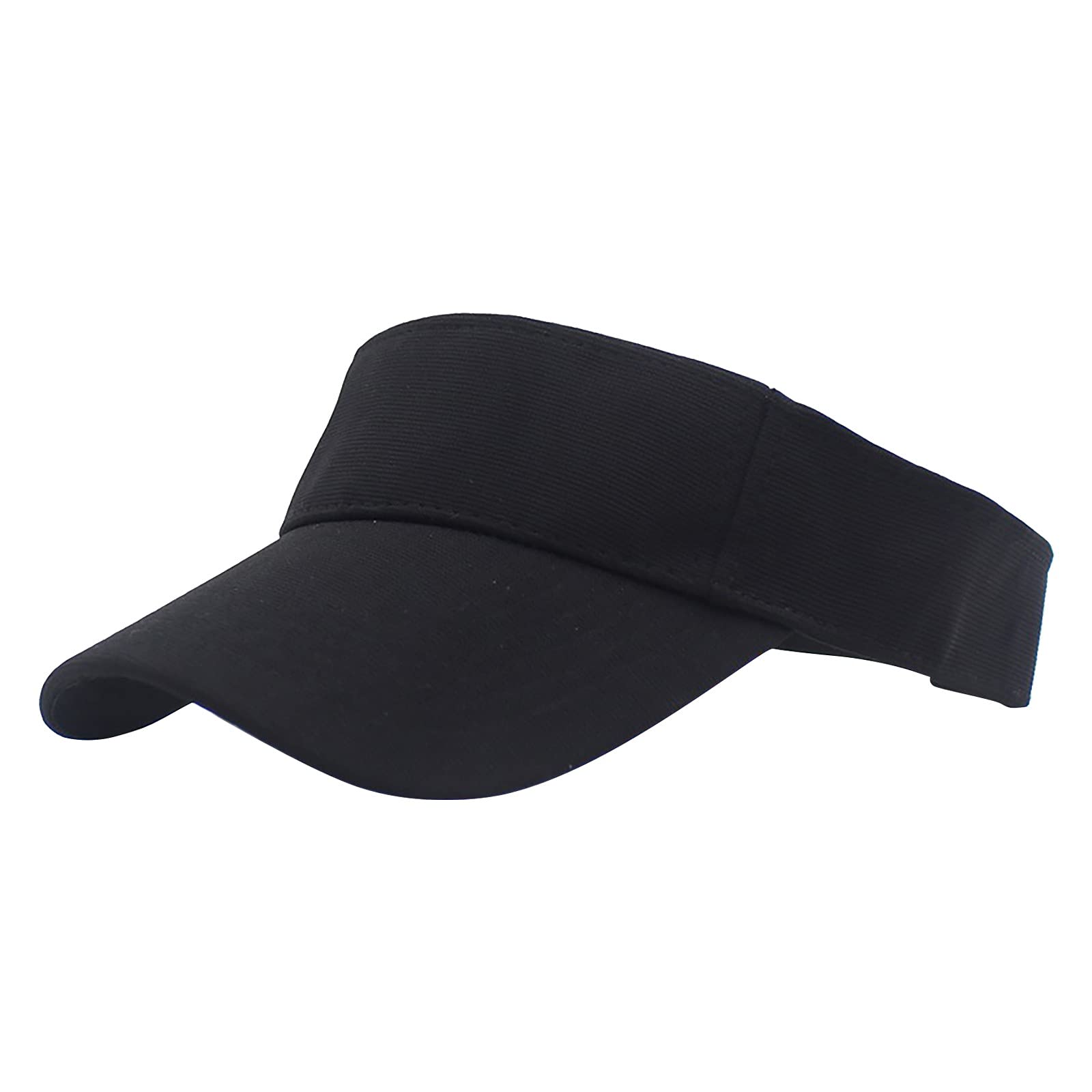 Caps for Running Adjustable Sun Sports Visor-Golf Cap Clothes Accessories UV Protection Hat For Women Beach Visor Empty Top