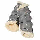  Eskadron Soft Gamaschen FAUXFUR (NICI ltd. 2018), cloudgrey Stars, L