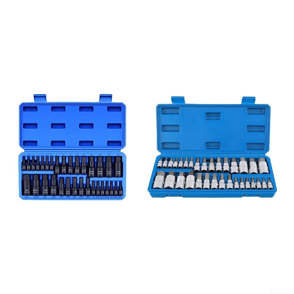 Jeu de 32 Clés Hexagonales Métriques et Pouces Acier pour s2(32-Piece Hex socket)
