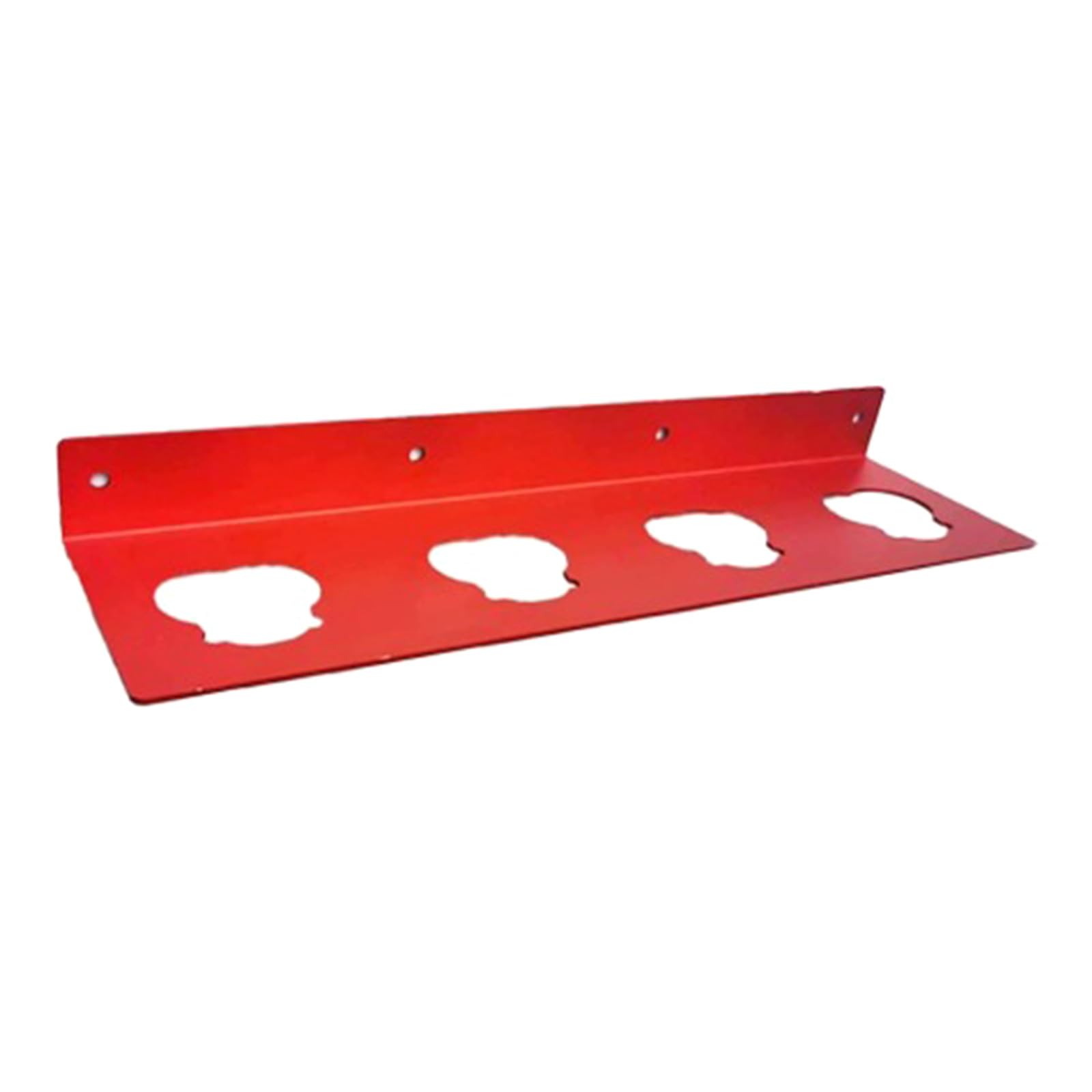 Buxuaaaa 4 Slot Battery Holder For Organized Storage And Easy Access Electric Drill Battery Organizers Wall Mount Bracket Management Solution