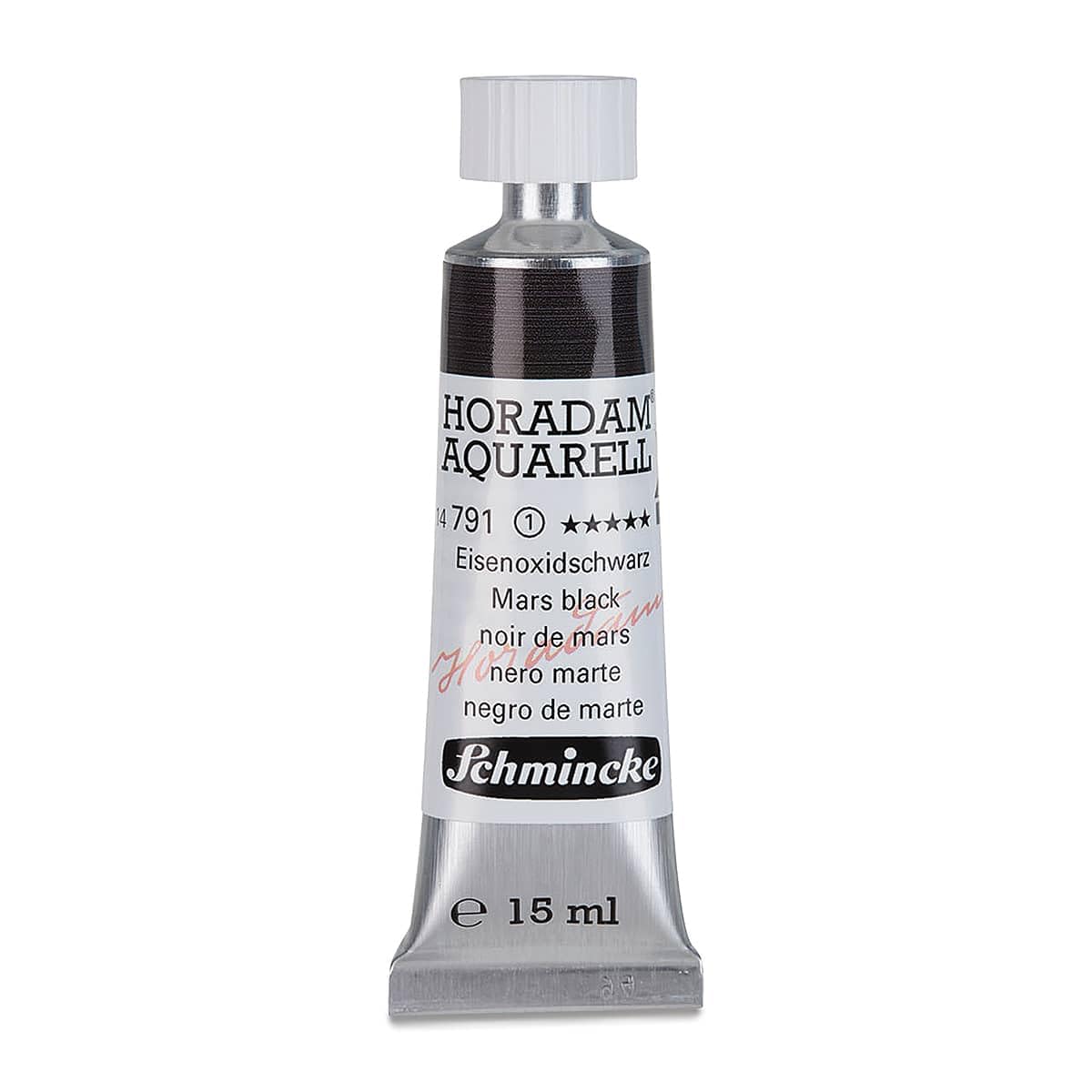 Aquarelle Schmincke Horadam Noir de Mars 15 ml pigment de prestige