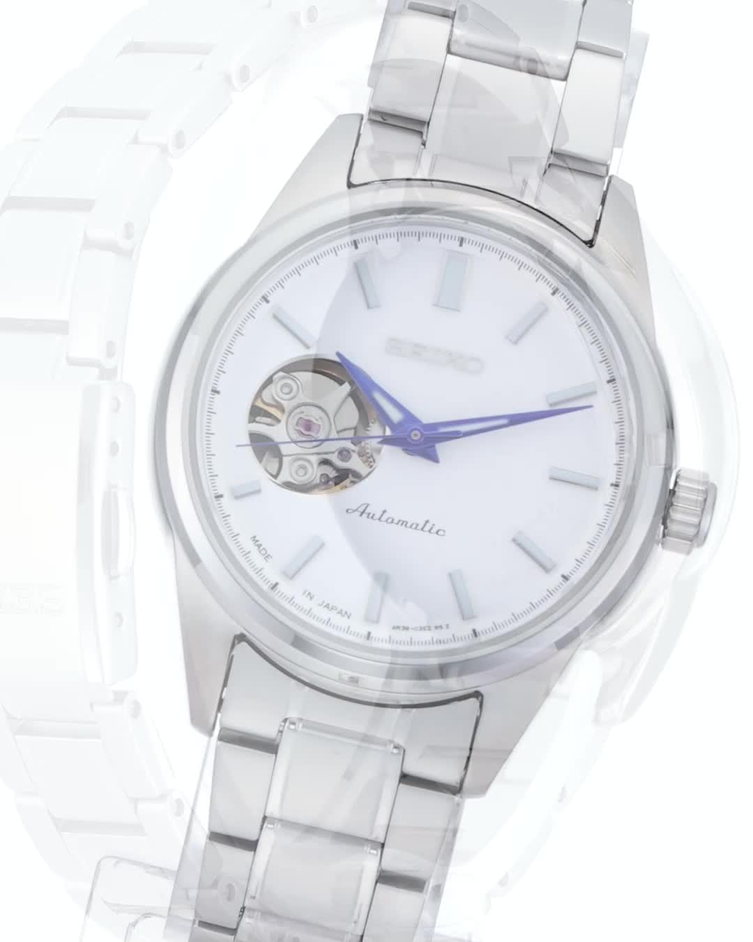 ホワイトダイヤル ステンレス腕時計 Seiko SSDE009 SEIKO Seiko Selection SSDE009 White Women's Watch New in Box | eBay