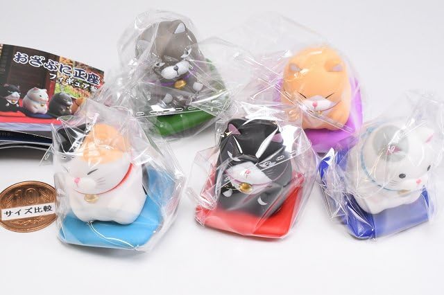 Amazon.co.jp: ひげまんじゅう おざぶに正座フィギュア参 [全5種セット
