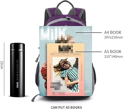 Miniatura 5 de Mochila pequeña de senderismo de 10L para niños de 3 a 6 años, para niñas y niños menores de 4 pies, mini mochila impermeable para deportes al aire