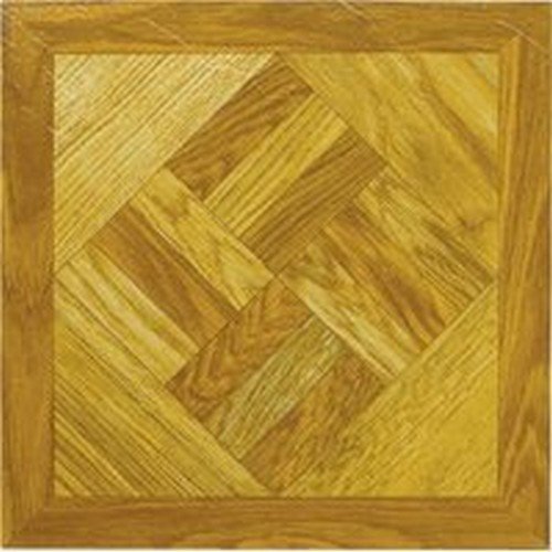 Mintcraft ELE-1518-3L Vinyl Floor Tile Wood Geometric