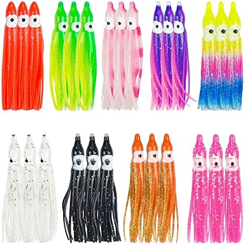 VATEICO Octopus Squid Skirts Lure Cover