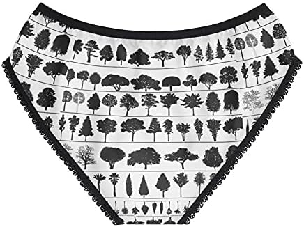 Trees Panties, Trees Underwear, Briefs, Cotton Briefs, Funny Underwear, Panties For Women