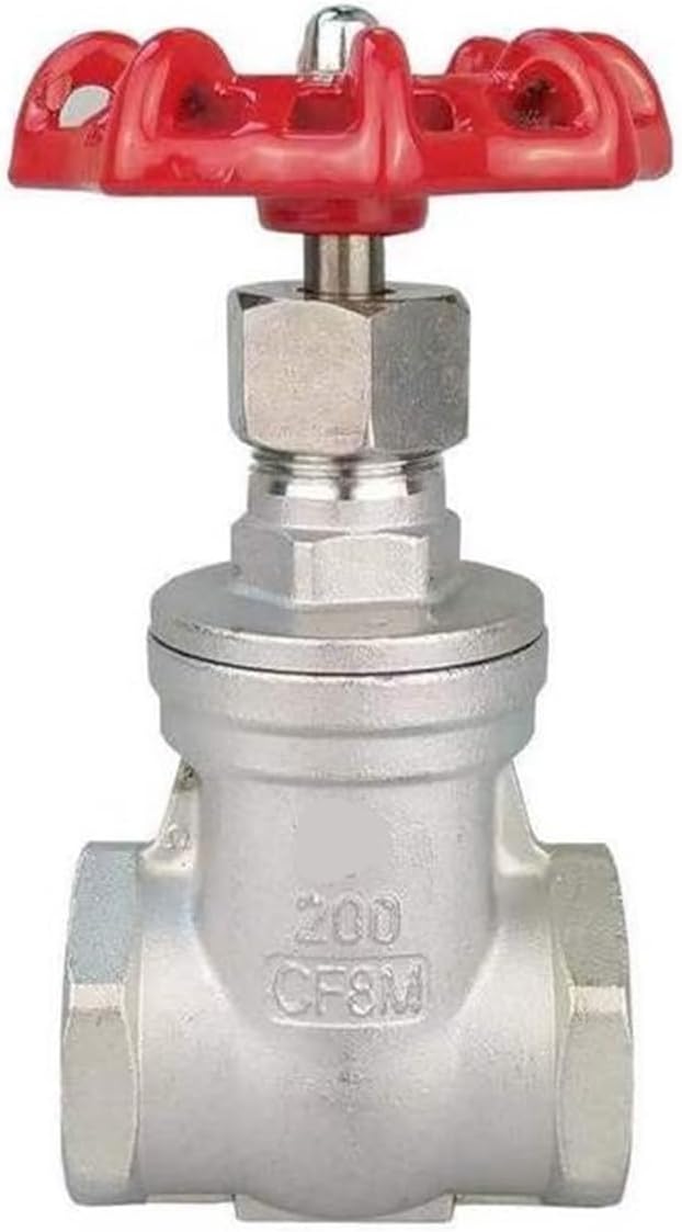1/2" 3/4" 1" 1-1/4" 1-1/2" 2" inch Stainless Steel gate Valve Water Valve Switch Valve Internal Thread gate Valve(1.25 Inch)