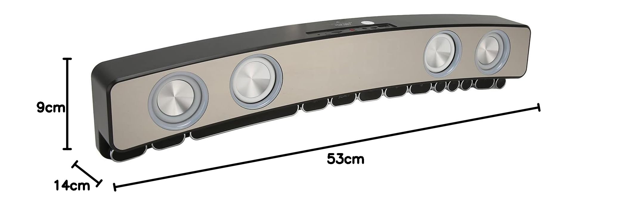 KIMISS Computer-Lautsprecher – HiFi-Subwoofer, Dynamisch, 5.0 Stereo, PC-Gaming, Elektronik, Computer-Zubehör, Zubehör, Peripheriegeräte, Video-Lautsprecher, Multifunktional, RGB,