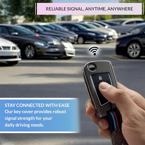 Image of NEODRIFT 'KeyShield' Car Key Cover for Volkswagen Jetta (Shape 1, 03 Buttons) (Durable, Stylish, and 360 Protection)