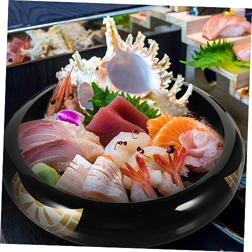 Juego de platos redondos para sushi estilo japonés miniatura 4