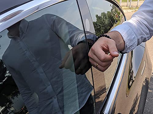Image of CNICK Tesla Key Bracelet Accessory: Effortlessly Lock, Unlock, and Start Your Model 3 /Y /X /S with Style, First Tesla Bracelet for Men and Women (17cm /6.7 inch, Lava)