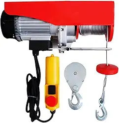 Mini Talha Elétrica 6 a 12 Metros 500 a 1000kg 1650w