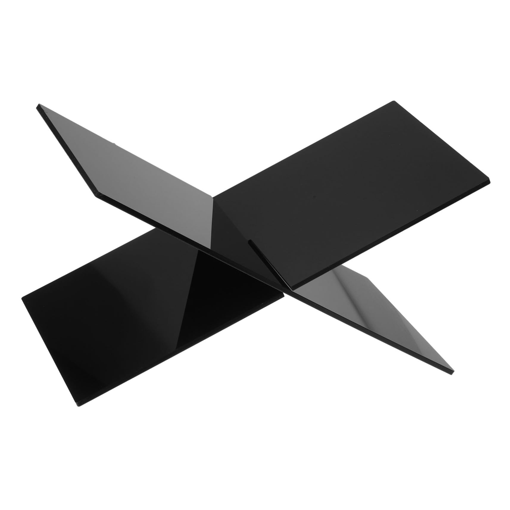 DOITOOL Foldable Acrylic Book Stand Book Display Stand Recipe Holder Holder for Kitchen Decorative