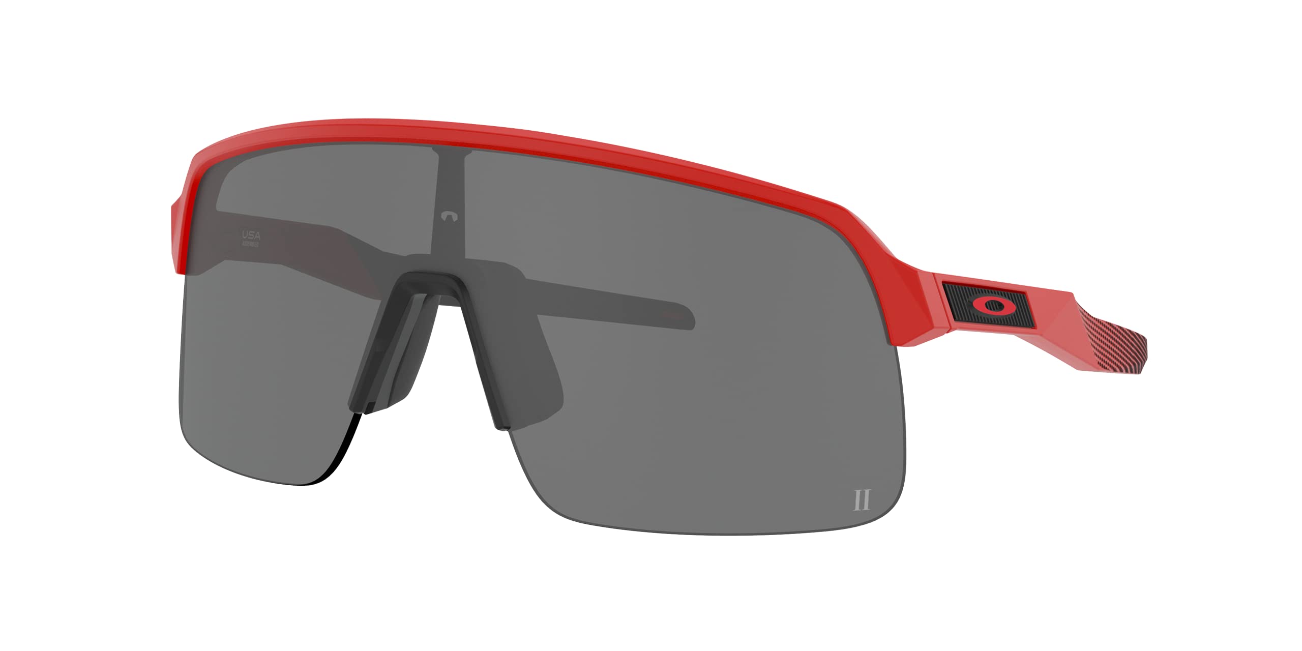 Oakley Occhiali, Rosso, Einheitsgröße Unisex-Adulto
